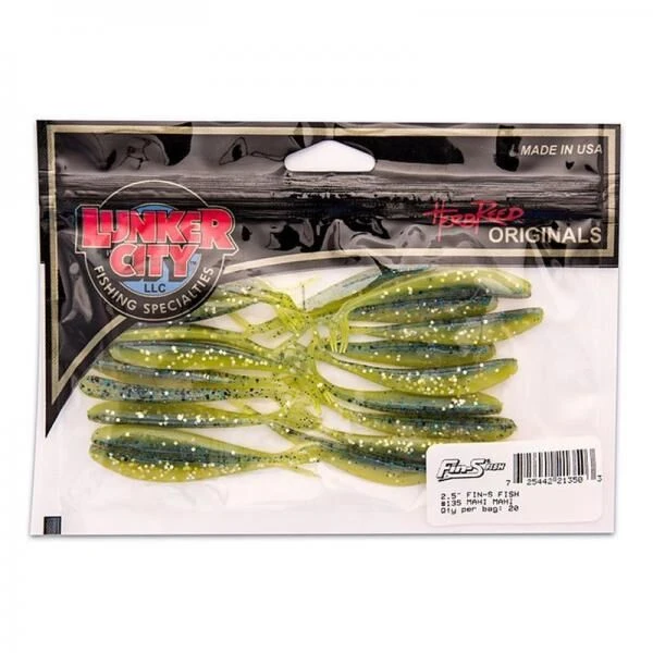 Lunkercity Fin-S Fish 2.5inch 2 Lunkercity Fin-S Fish 2.5inch - Afbeelding 2