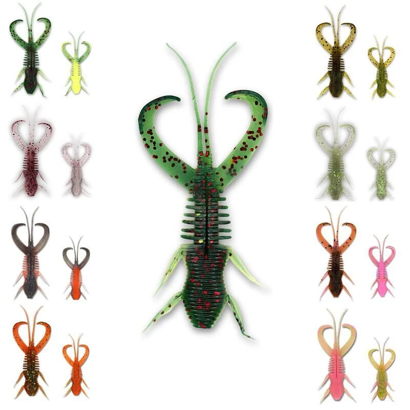 Monkey Lures Craby Lui 7,5cm 6 Stuks 1 Monkey Lures Craby Lui 7,5cm 6 Stuks