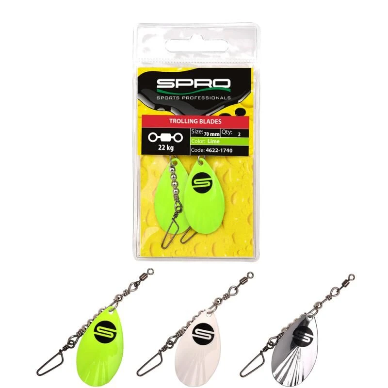 Spro Trolling Blades 1 Spro Trolling Blades