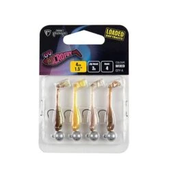 Fox Rage Micro Fry Loaded UV Mixed Colour Pack 4cm 3gr