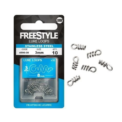 Freestyle Reload Stainless Lure Loop 1 Freestyle Reload Stainless Lure Loop