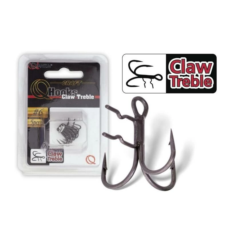 Quantum Craft Q Hooks Claw Treble 6 Quantum Craft Q Hooks Claw Treble - Afbeelding 6