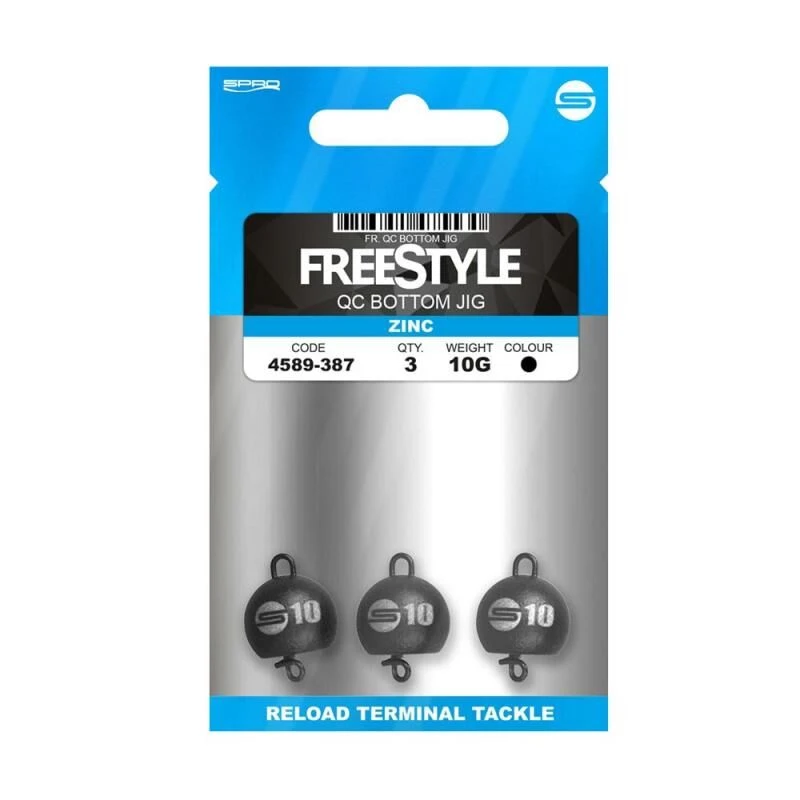 Spro Freestyle QC Bottom Jig Black 2 Spro Freestyle QC Bottom Jig Black - Afbeelding 2